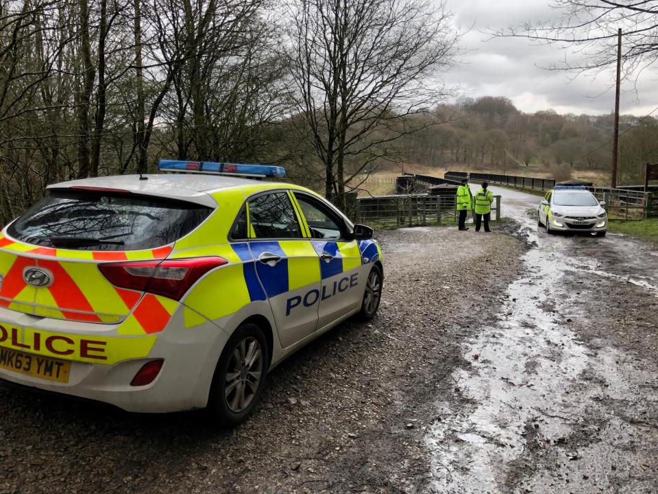  Cops were called to a field in Rochdale, Greater Manchester when horrified walkers came across the tot's body