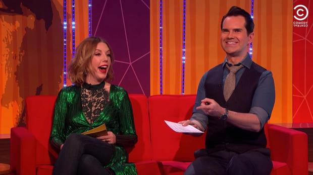 Katherine Ryan and Jimmy Carr host Your Face or Mine