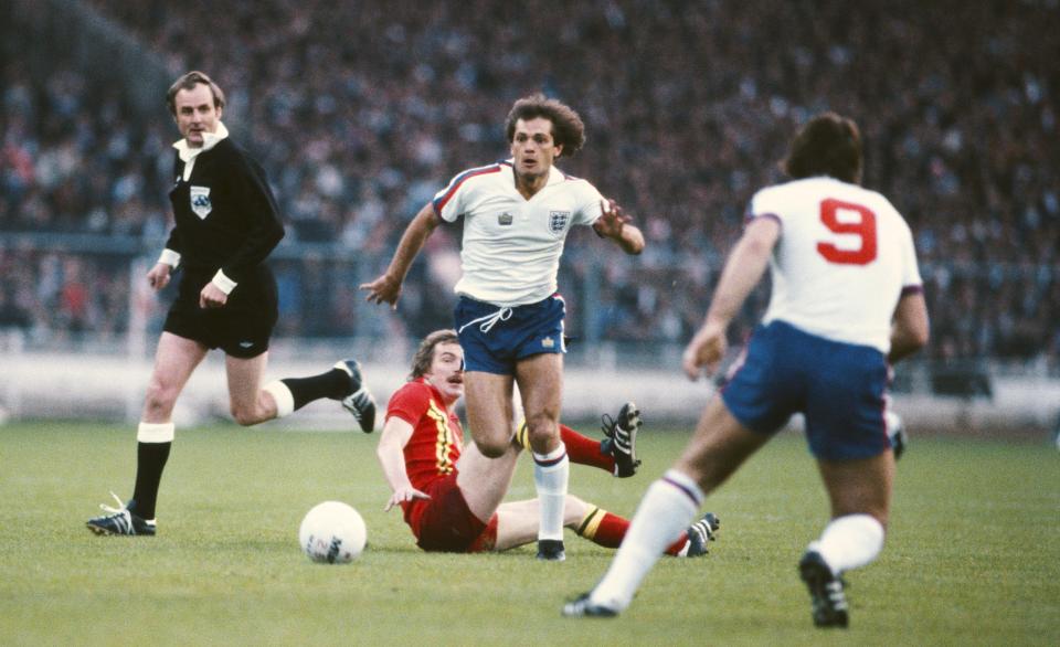  Ray Wilkins made 84 appearances for England during his career, playing in two world cups