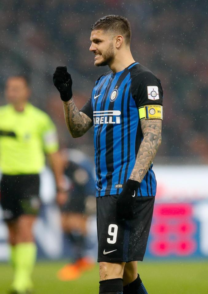  Mauro Icardi should have won the game on two occasions for Inter