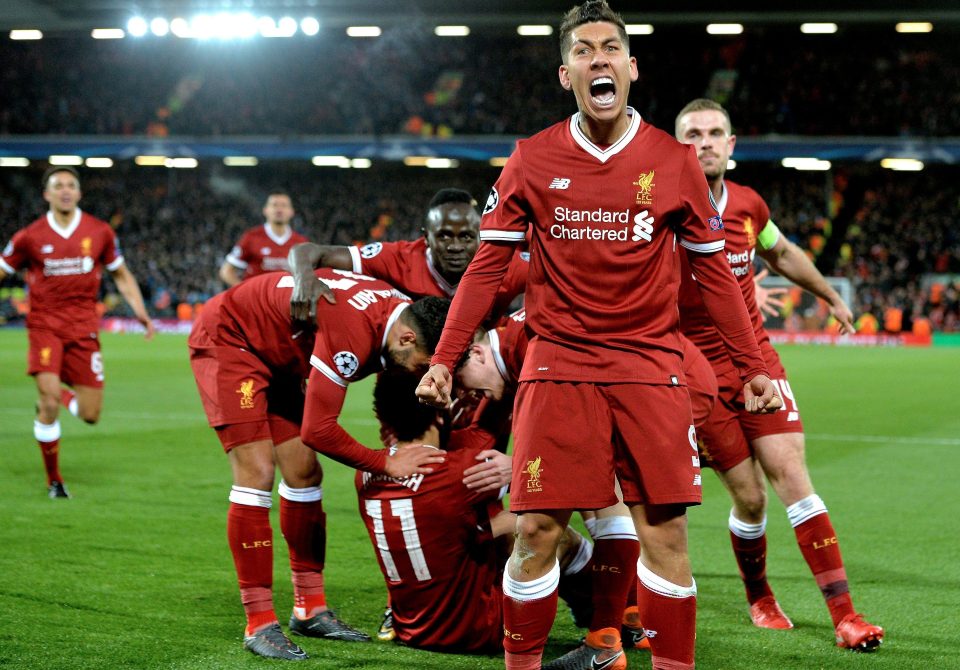  Roberto Firmino shows what it means to Liverpool as they built up a 3-0 lead