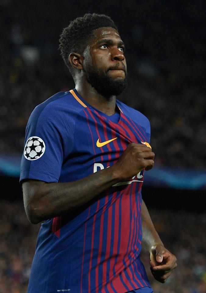  Samuel Umtiti signalled his intentions to stay at Barcelona after their win over Roma