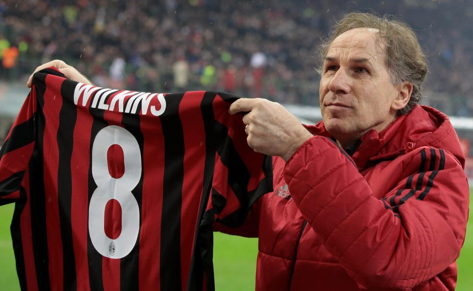  There was tribute to Ray Wilkins ahead of Milan derby at San Siro