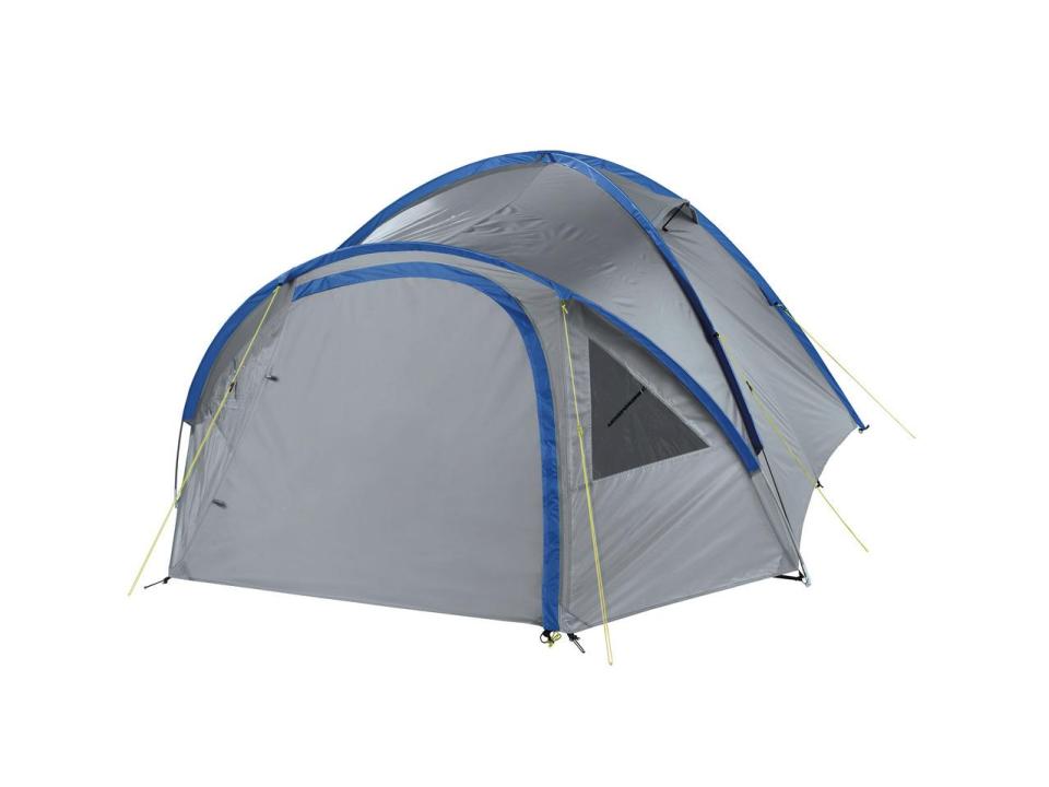  The 4-man tent will be ideal for your camping summer holiday