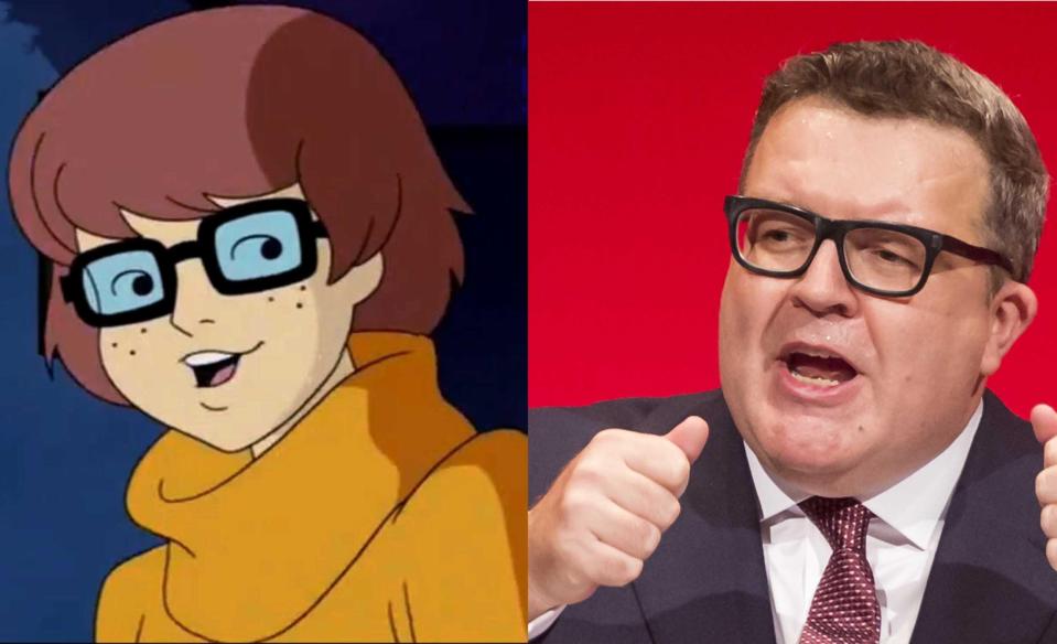  Tom Watson of Labour and Velma from Scooby Doo