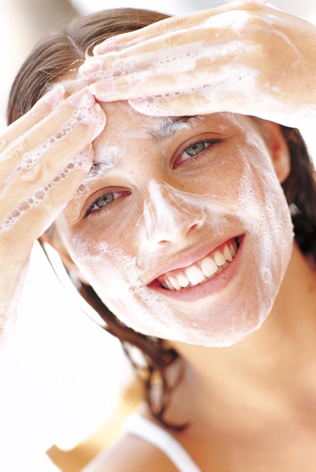  Sensitive skin should not be over stimulated so a gentler chemical scrub is best