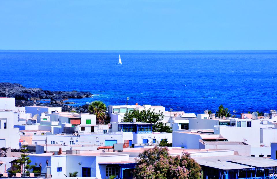  The beautiful Sea Village at the Spanish Canary Islands