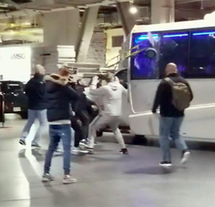  The Irishman smashed a UFC bus window in disgraceful scenes