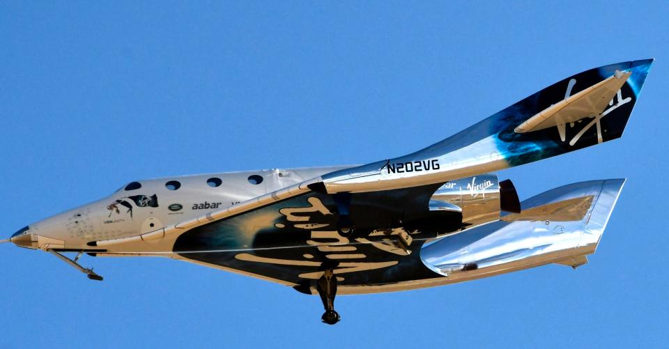  Virgin Galactic had its first successful test flight after its fatal crash four years ago