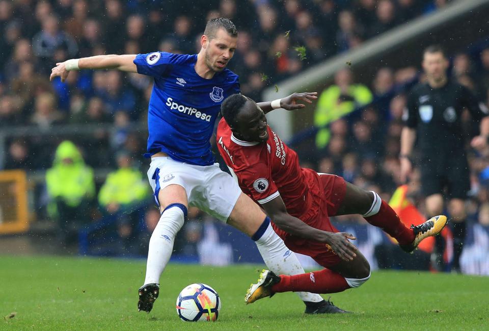  Schneiderlin has played 32 times for Everton this season