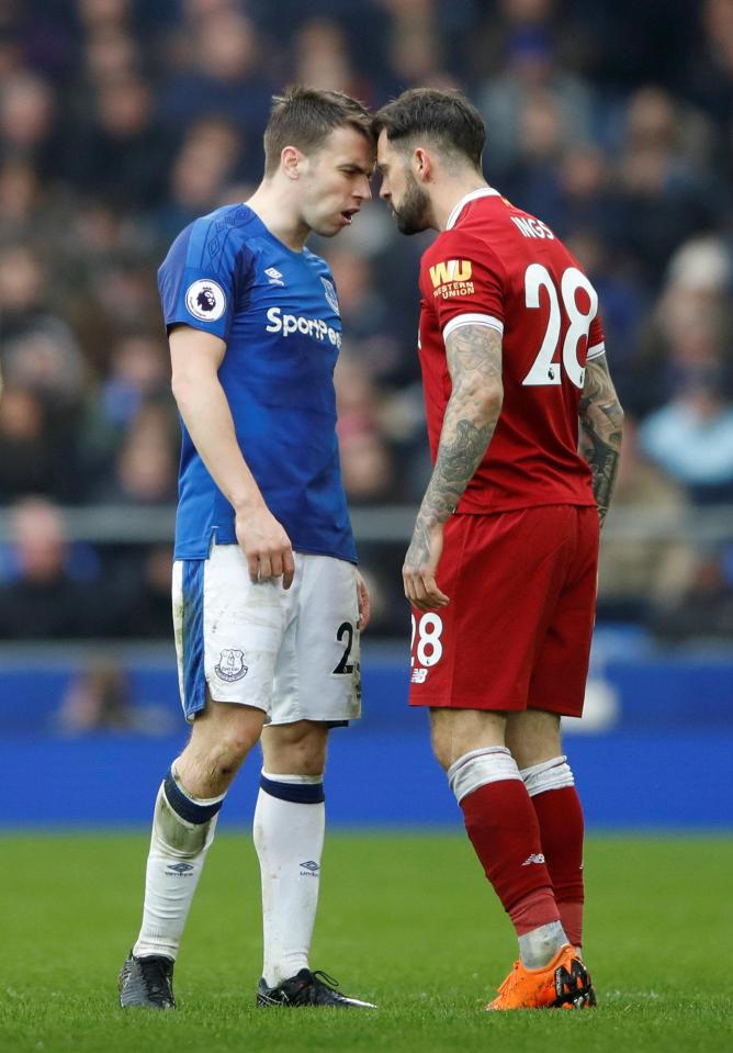  Seamus Coleman and Danny Ings clashed in the second half - that's about as exciting as things got