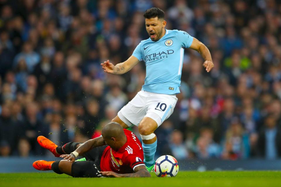  I demand Martin Atkinson take another look at Ashley Young's horror tackle on Sergio Aguero