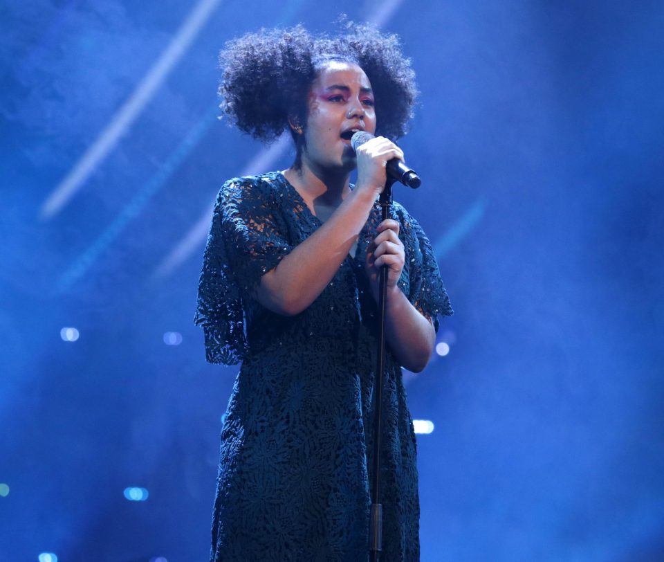  Ruti Olajugbagbe was the 2018 Voice winner