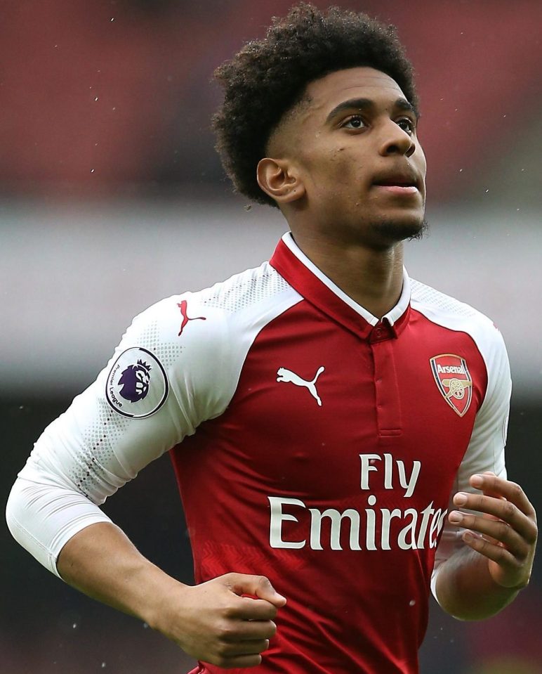  Reiss Nelson is ready sign a new contract after making his Premier League debut for Arsenal against Southampton