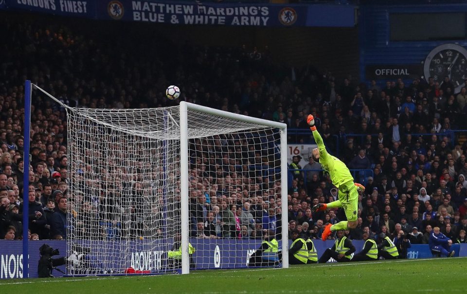  Joe Hart makes a stunning save in West Ham's draw with Chelsea