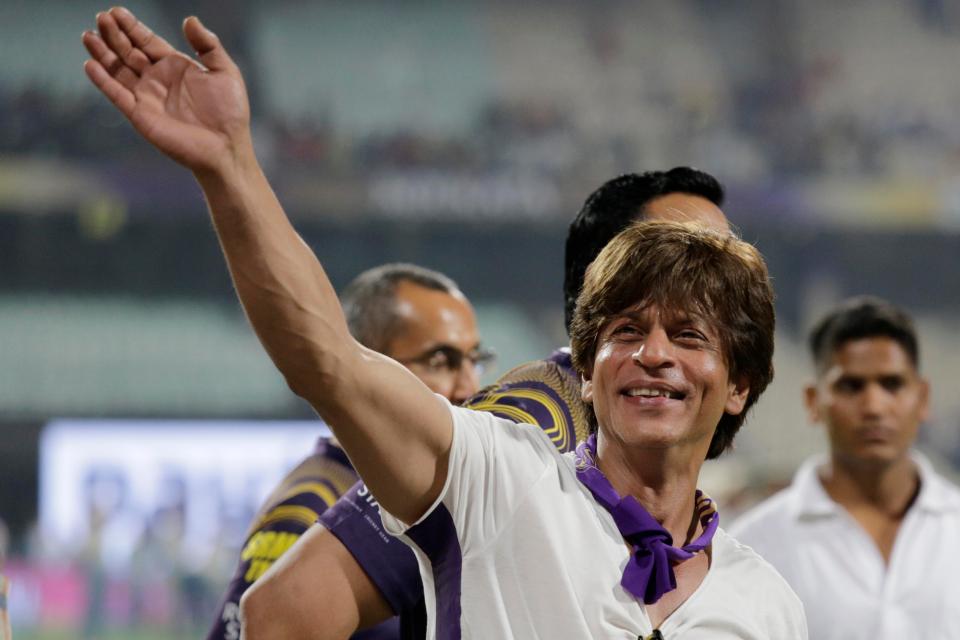  The 'King of Bollywood' Shah Rukh Khan owns the Kolkata Knight Riders of the IPL