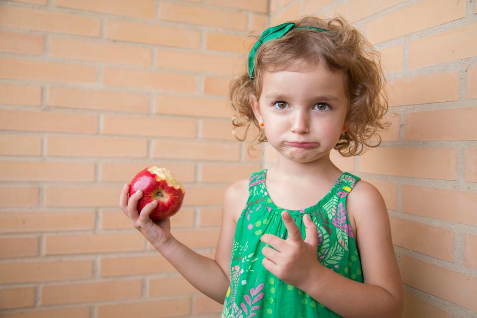 Focusing on the positives of eating healthy will help your child develop a healthy relationship with food