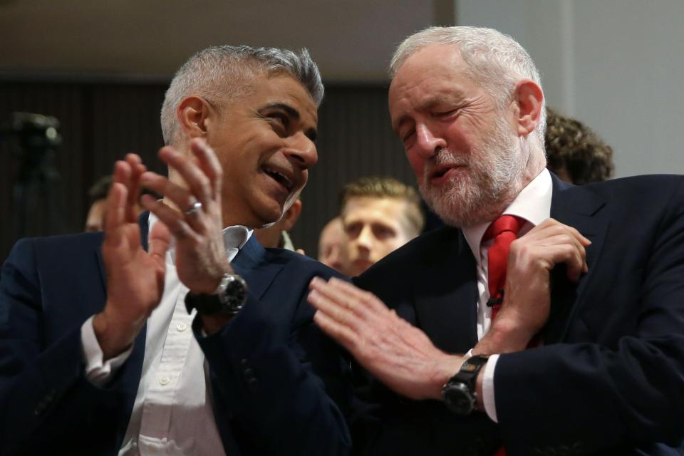  He was speaking at the launch of the local election campaign in London alongside the capital’s mayor Sadiq Khan