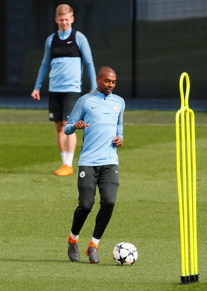  Fernandinho, 32, believes the Citizens can still progress to the semi-finals despite trailing 3-0 on aggregate