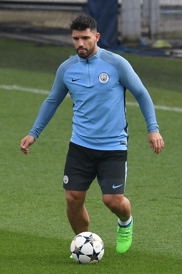  Sergio Aguero could even return for Manchester City's last league game