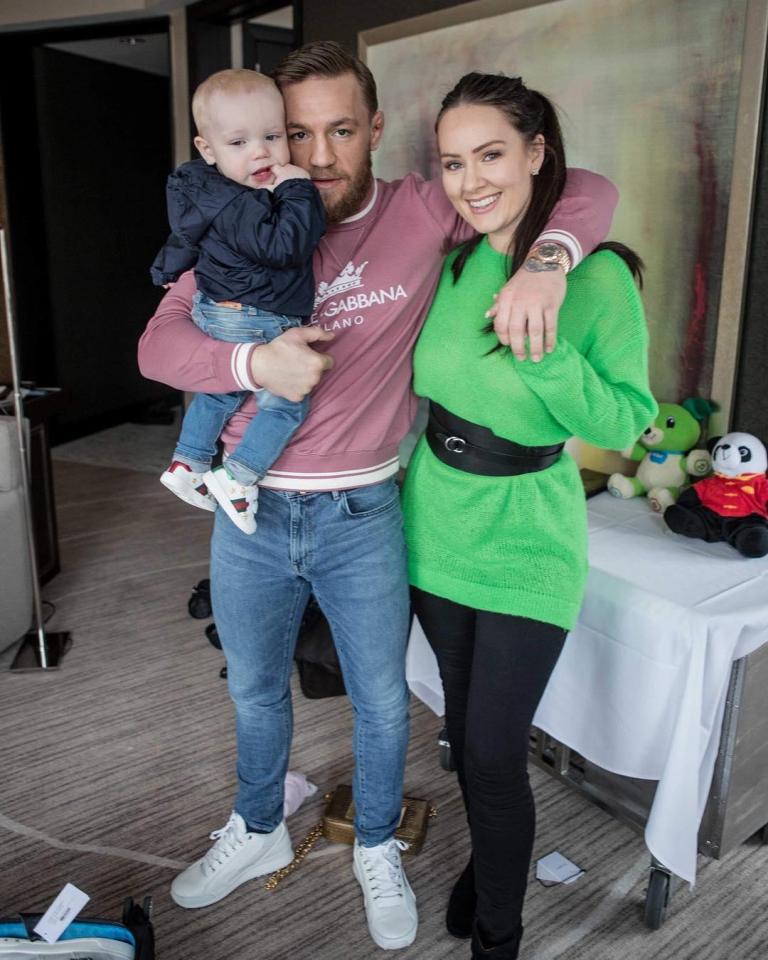  Conor McGregor is back having some valuable family time with girlfriend Dee Devlin and son Conor McGregor Jr after falling foul of the law