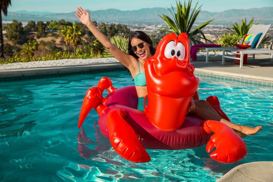  You can now buy Sebastian and Flounder pool floats in The Disney Store