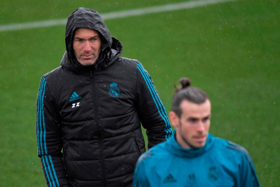  Gareth Bale and Zinedine Zidane's relationship is believed to have hit a new low