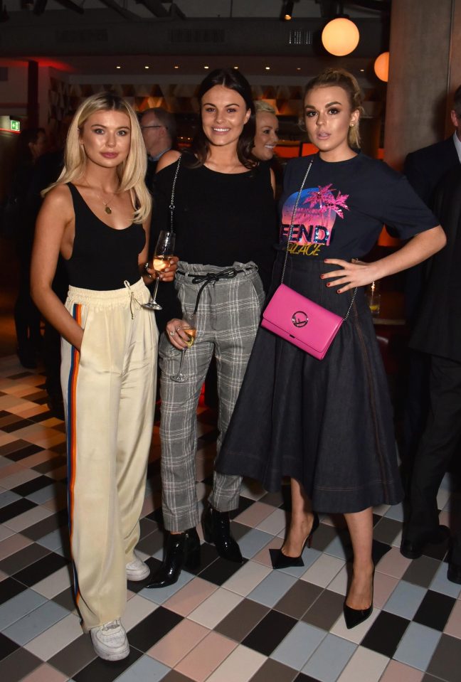  Tallia Storm mingled with Georgia and Emily