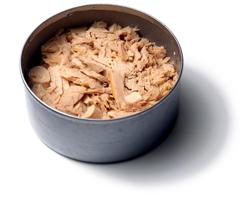  Tinned tuna could wreck your guts as it has up to 100 times more zinc than is safe