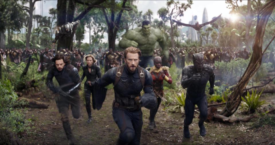  Avengers: Infinity War boasts the largest ensemble cast in Marvel history