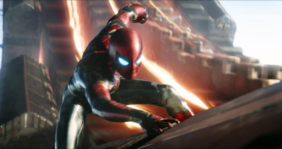  Spiderman makes an appearance in Avengers: Infinity War