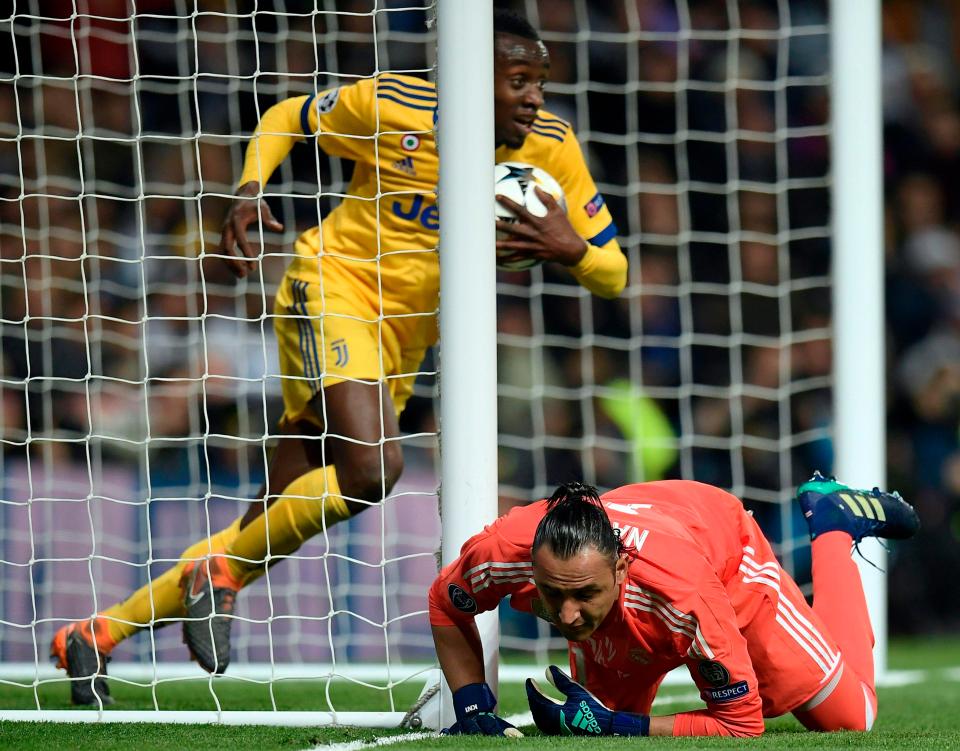  Real could look to offload Keylor Navas after his mistakes against Juventus