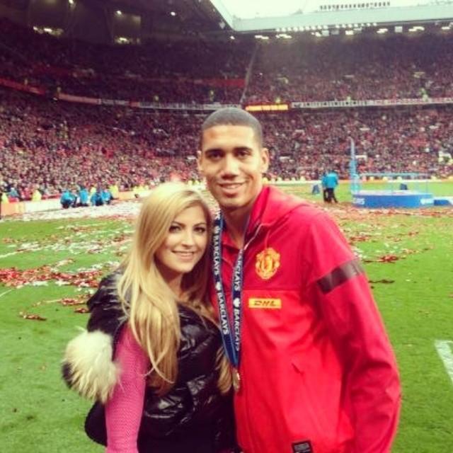  A throwback image from when Smalling won the Premier League under Sir Alex Ferguson in 2013