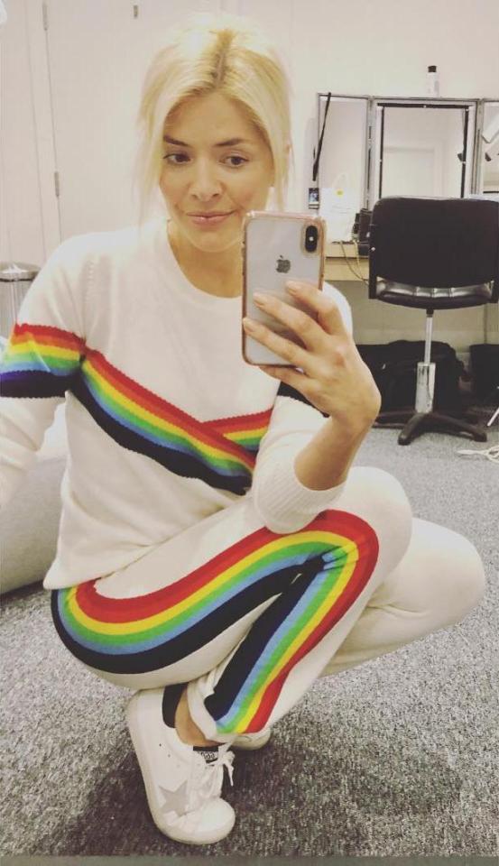 Cashmere rainbow tracksuit, £560, Madeleine Thompson TOTAL: £560