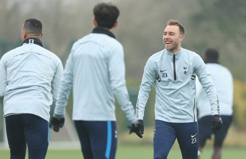  Christian Eriksen must grin and bear it for Spurs after losing a goal to Harry Kane