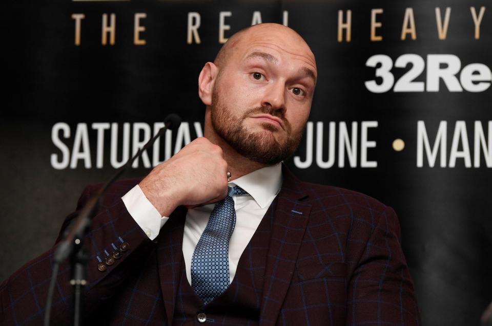  Tyson fury announced he will return to the boxing ring on June 9 following a two-year doping ban