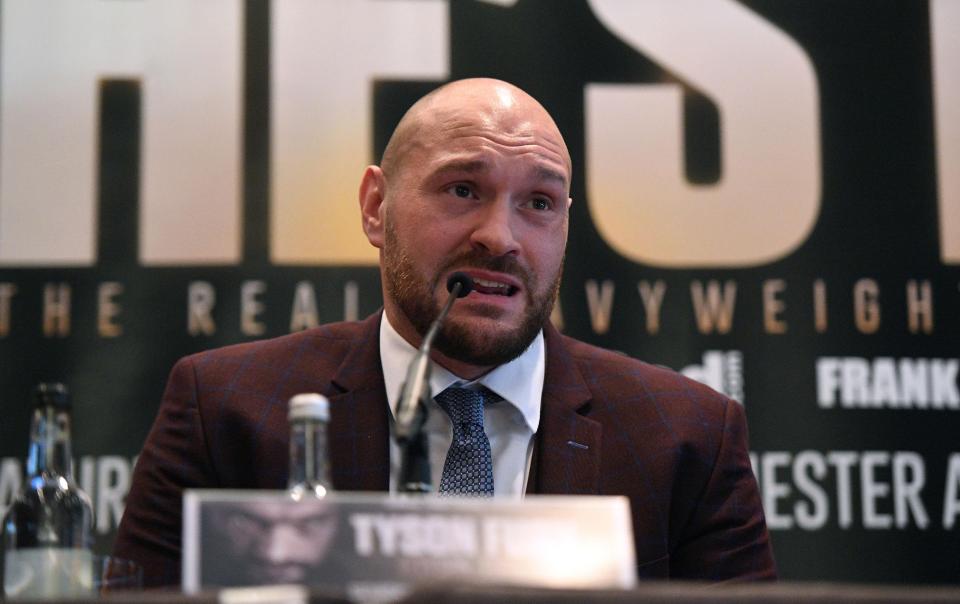  Tyson Fury is like a 'fart in the wind' according to Wladimir Klitschko