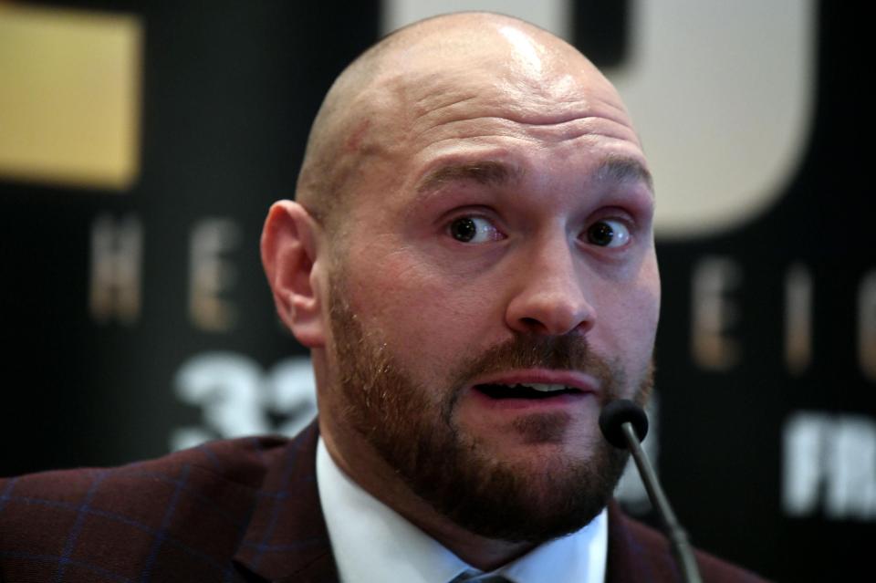  Tyson Fury is making his comeback on June 9