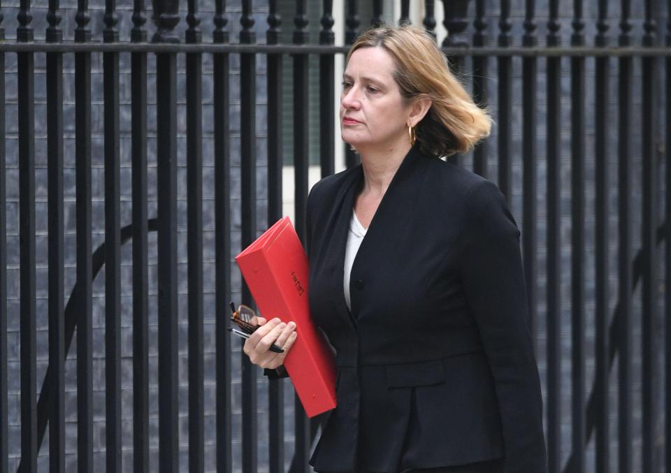  Amber Rudd has promised to crackdown on violent crime and drug use