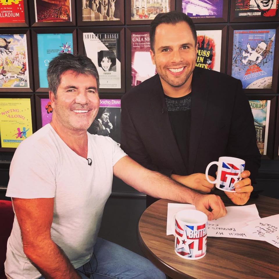  Simon chats to Dan ahead of Britain's Got Talent