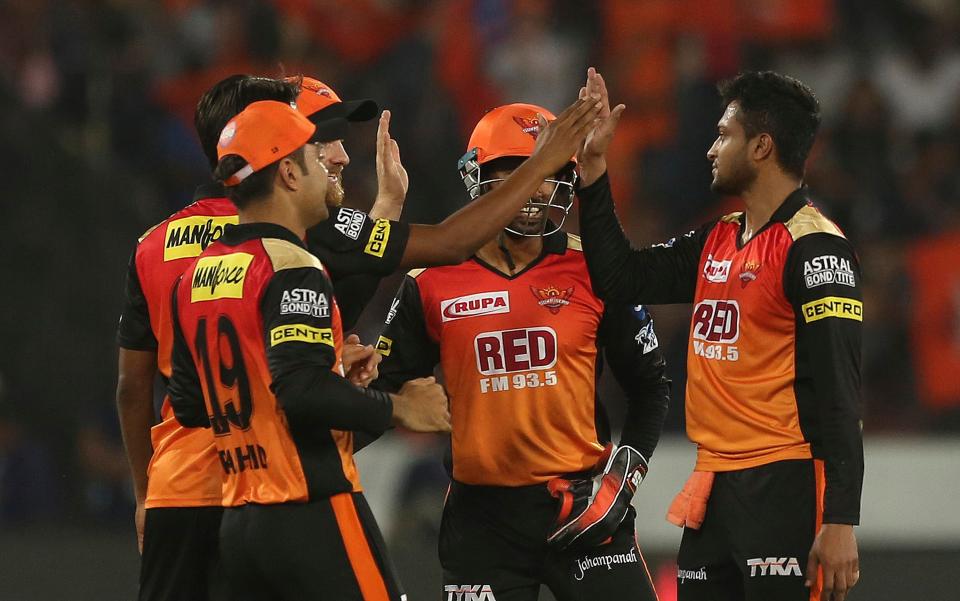  Sunrisers Hyderabad won the IPL two years ago and were looking to regain their crown