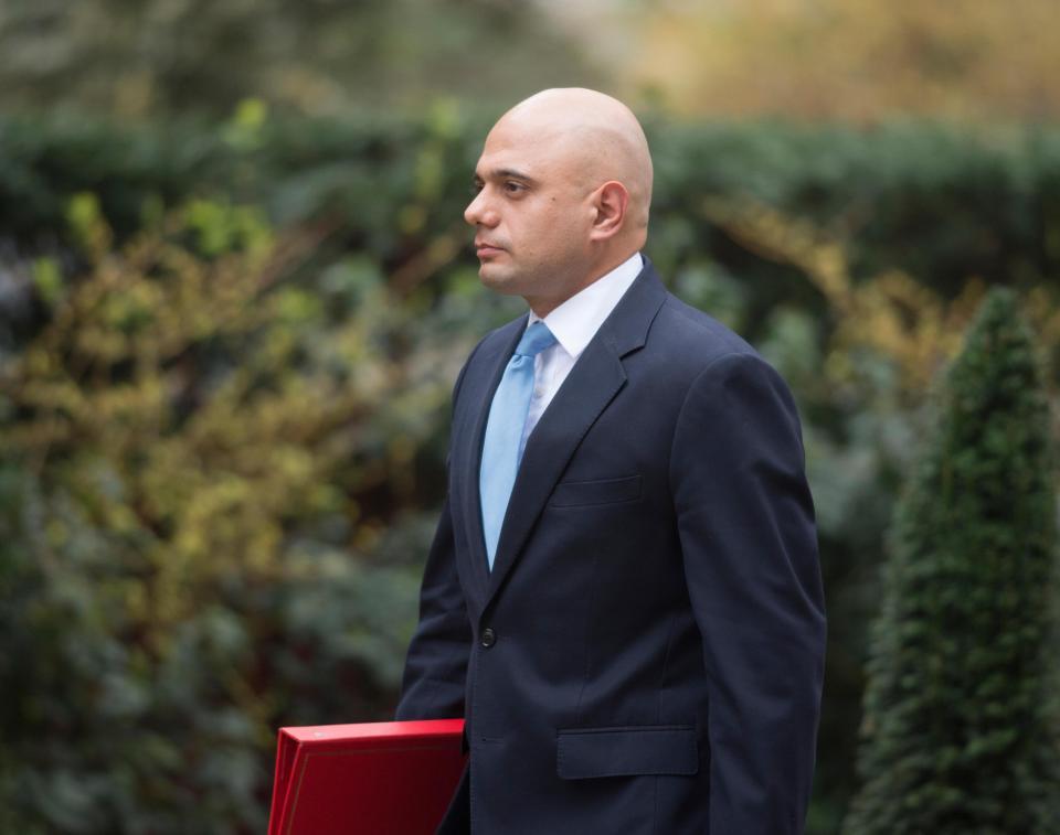 Secretary of State for Communities and Local Government Sajid Javid