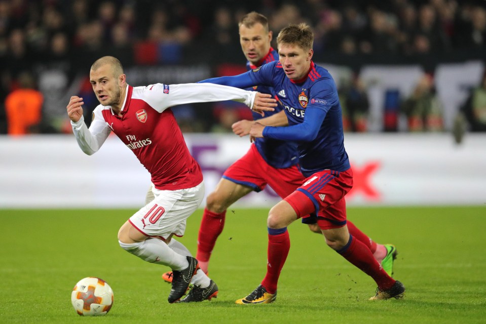 Jack Wilshere is wanted by Wolves with a number of clubs reportedly interested in him