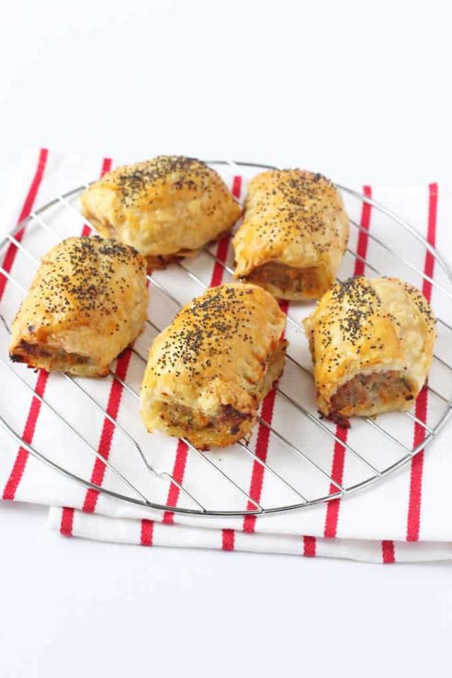 These hidden veggie sausage rolls are perfect for playdates