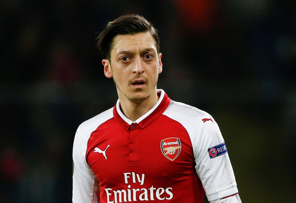  Ozil has scored five goals and made 12 assists this season