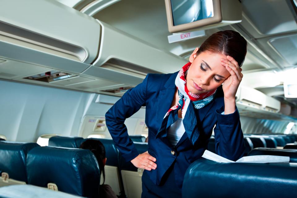  Flying while ill is the ultimate no-no as a flight attendant