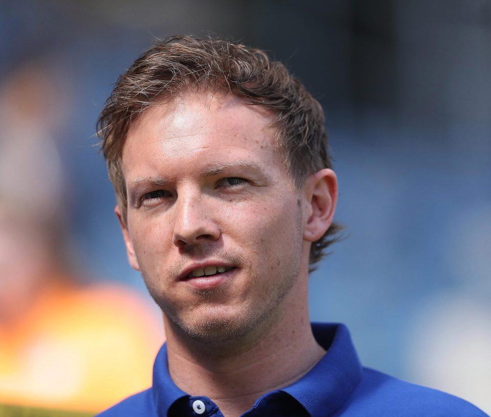  Schalke boss Julian Nagelsmann is admired by the Gunners' hierarchy