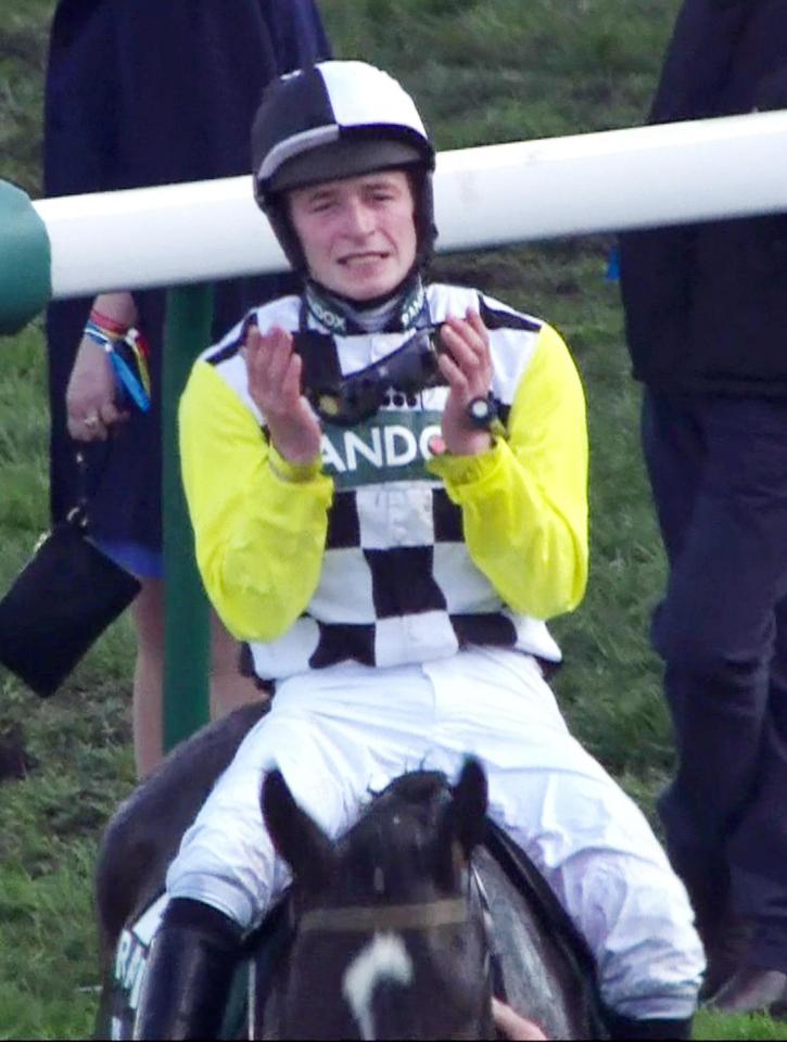  Runner-up jockey David Mullins could barely believe how close he had come to winning the biggest race of the year