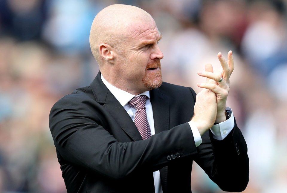  Sean Dyche's Burnley have been the surprise package in the Premier League this season