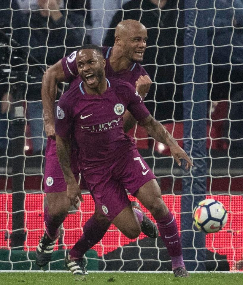  Raheem Sterling was on the scoresheet as City put their recent woes behind them